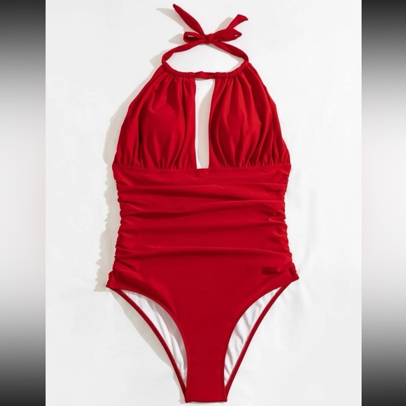 Luxe ruched one piece swimsuit - Picture 5 of 16